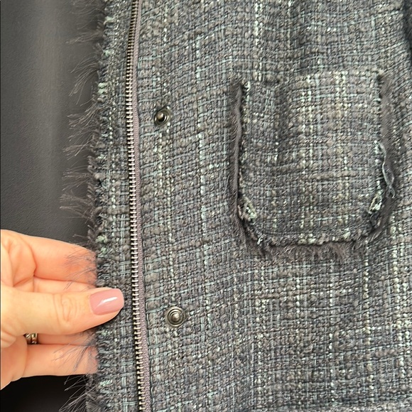 SAND Women's Pattern Tweed Jacket - Picture 6 of 7